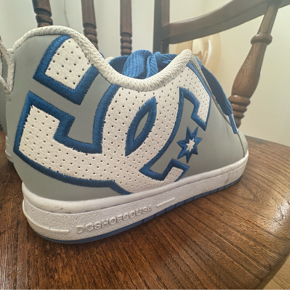 DC Kids' Sneakers in Gray and Blue